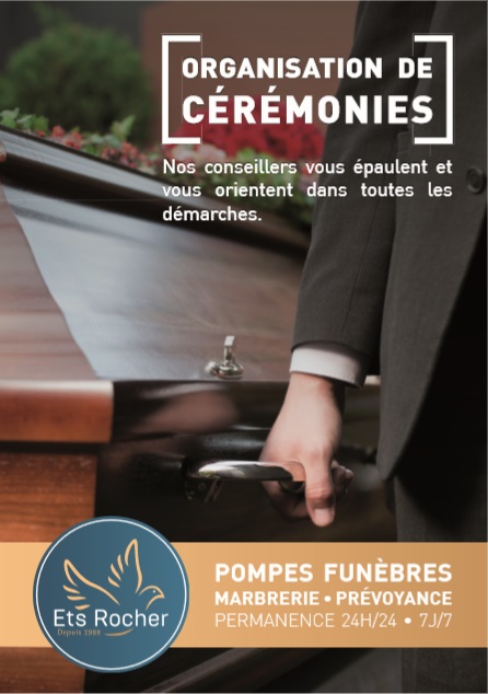 Organisation de ceremonies d obseques yves alphe pompes funebres rocher